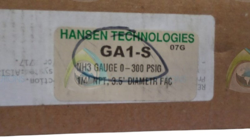 HANSEN TECH. GA1-S GAUGE NSMP