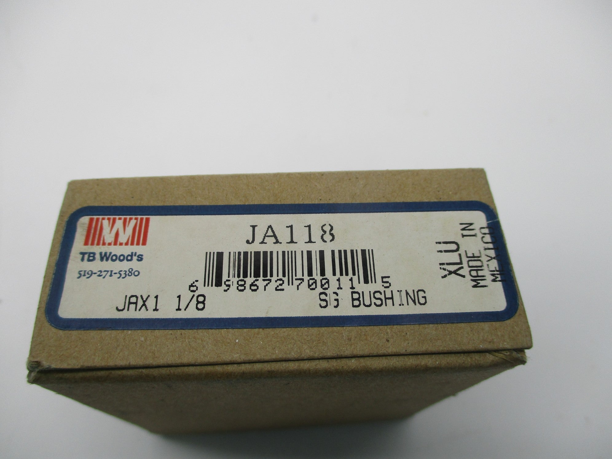 TB WOODS JAX1-1/8 NSFS