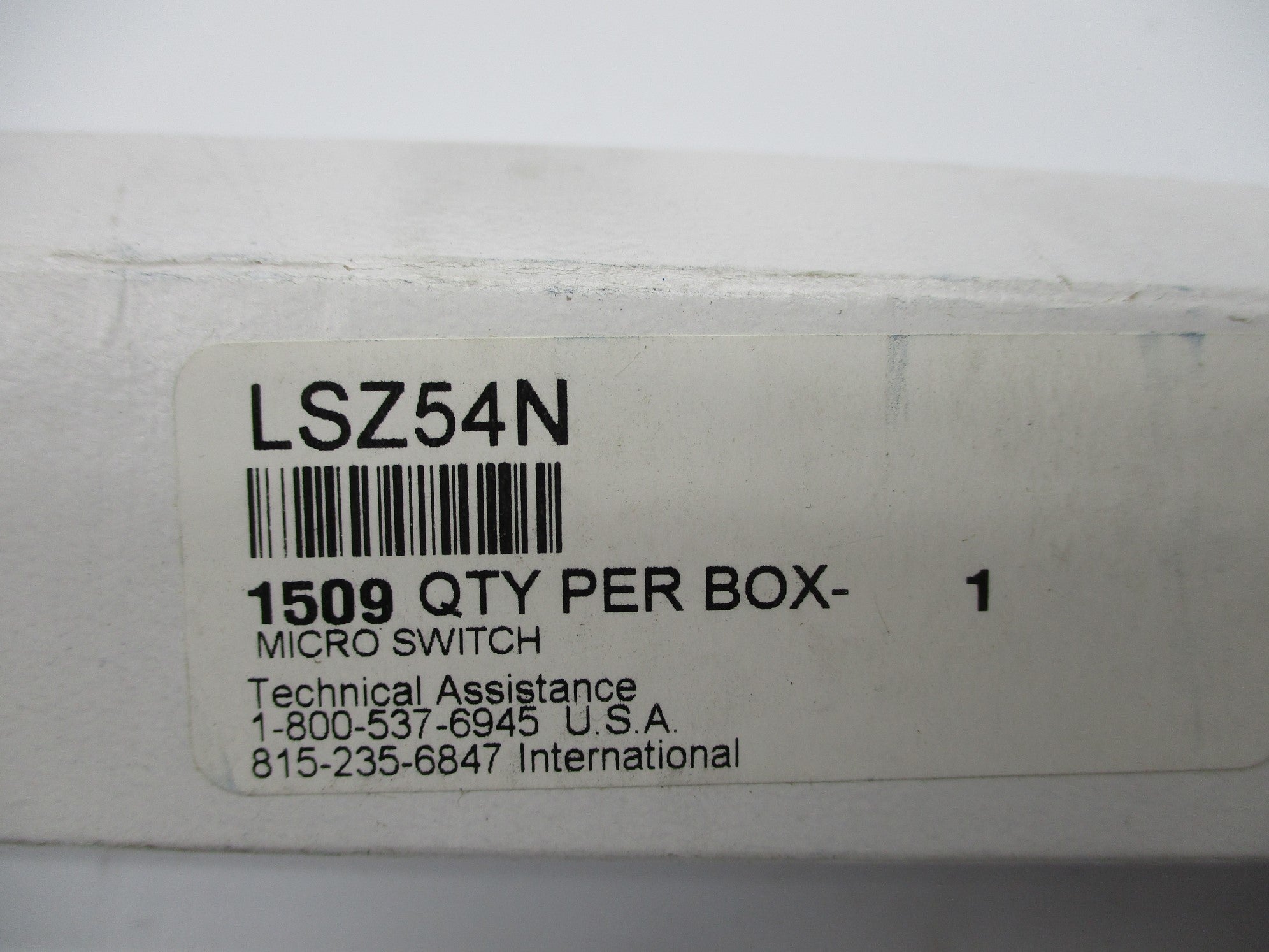 MICRO SWITCH LSZ54N NSMP