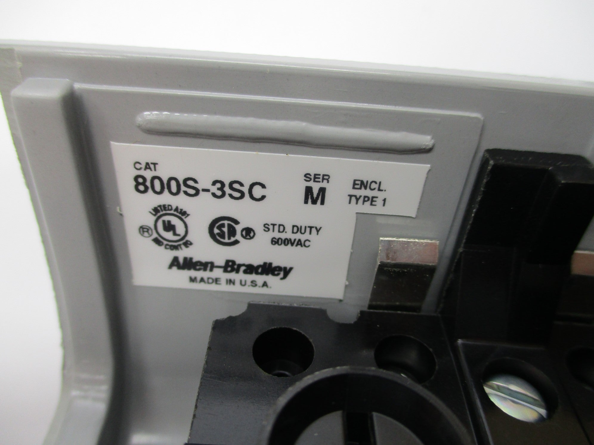 INDUSTRIAL SPARE PART 800S-3SC SER. M NSNP