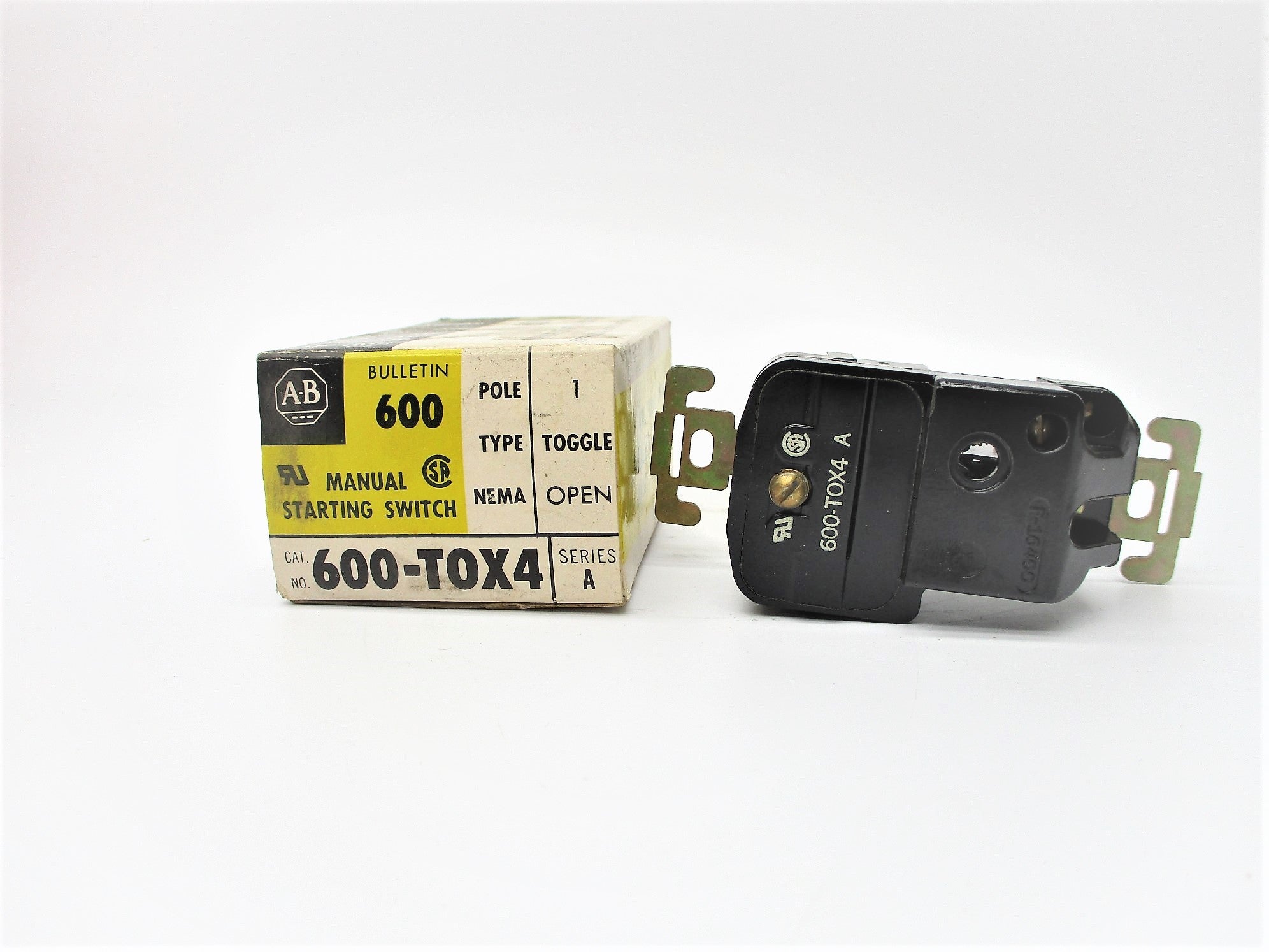 ALLEN BRADLEY 600-TOX4 SER. A (BK/YL) NSMP
