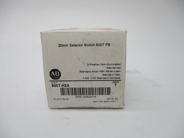 ALLEN BRADLEY 800T-H2A SER. T (AS PICTURED) (WH) NSMP