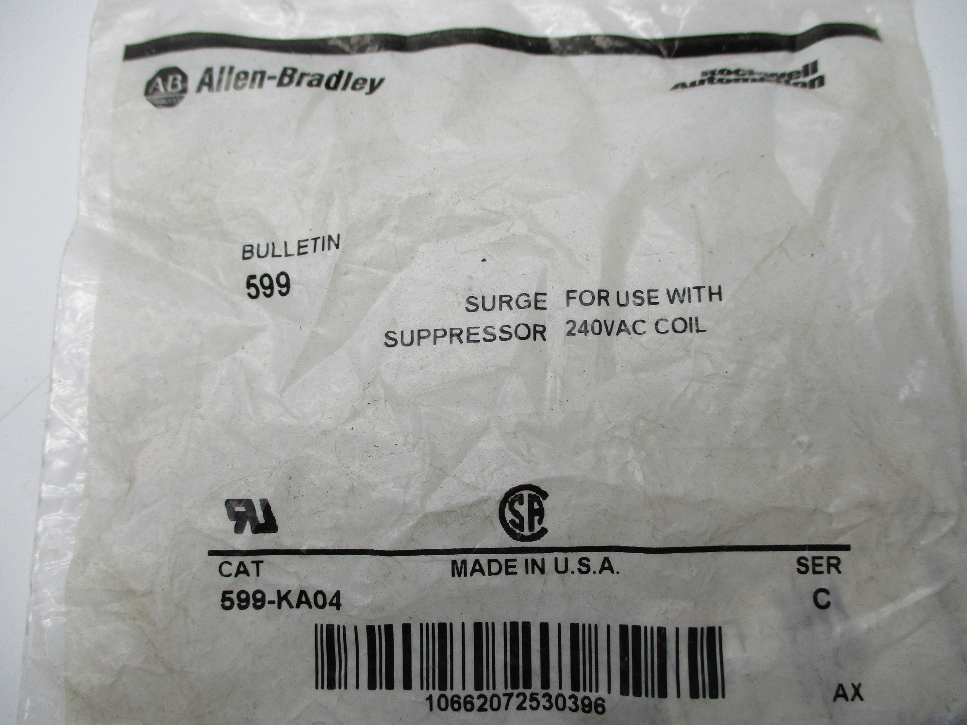 INDUSTRIAL SPARE PART 599-KA04 SER. C NSMP