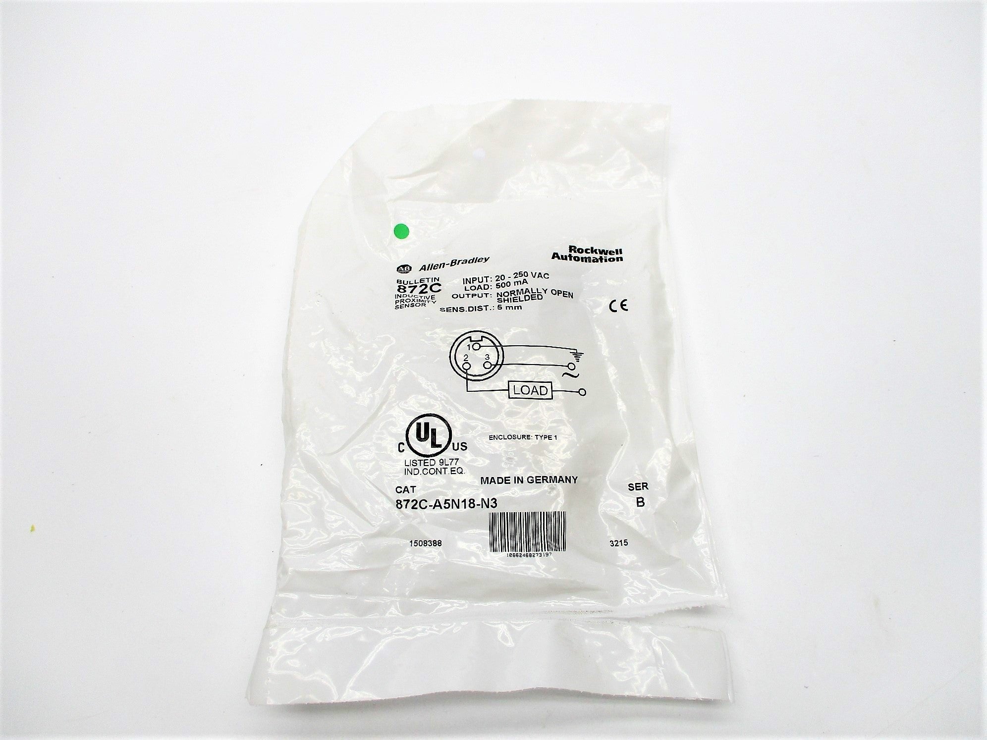 ALLEN BRADLEY 872C-A5N18-N3 SER. B 20-250VAC NSMP