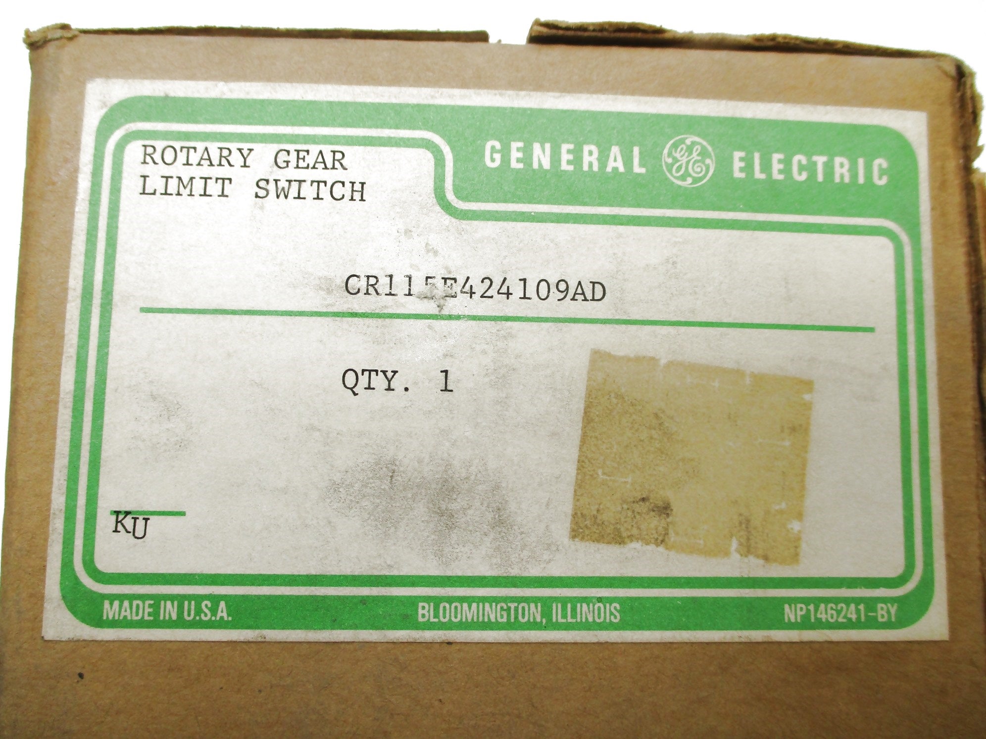 GENERAL ELECTRIC CR115E424109AD NSFS