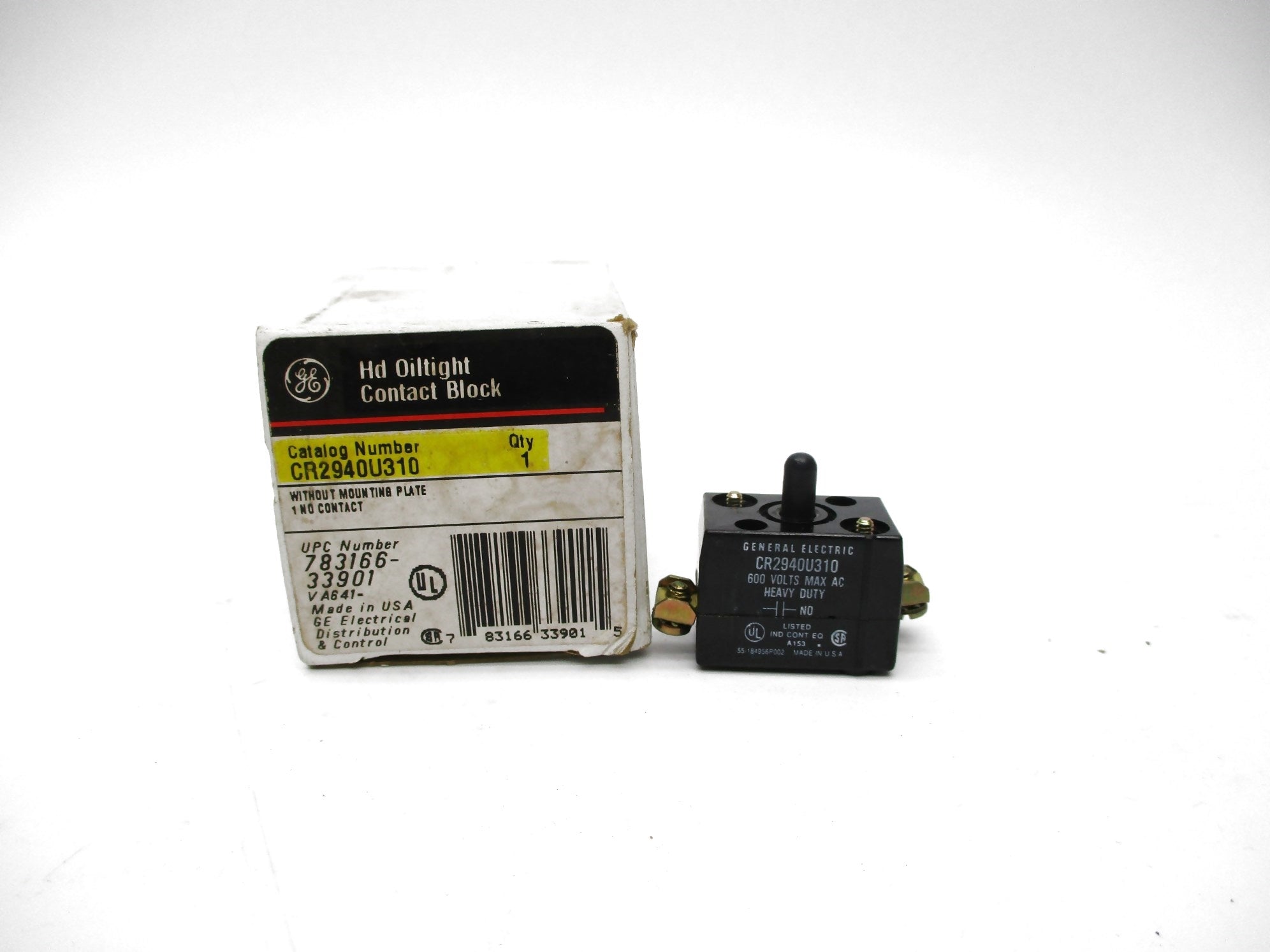 GENERAL ELECTRIC CR2940U310 600V NSMP