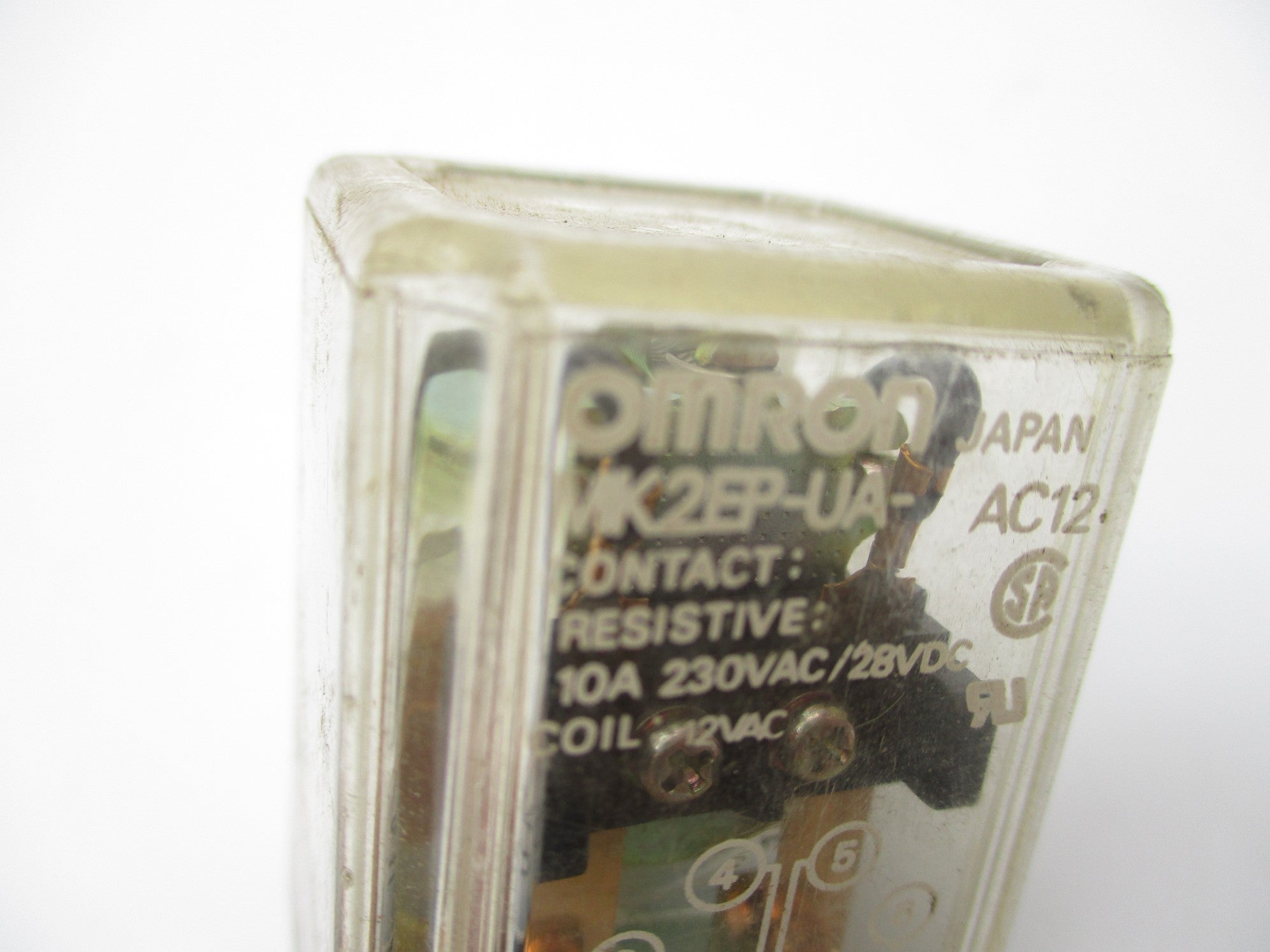 OMRON MK2EP-UA-AC12 10A 12VAC UNMP