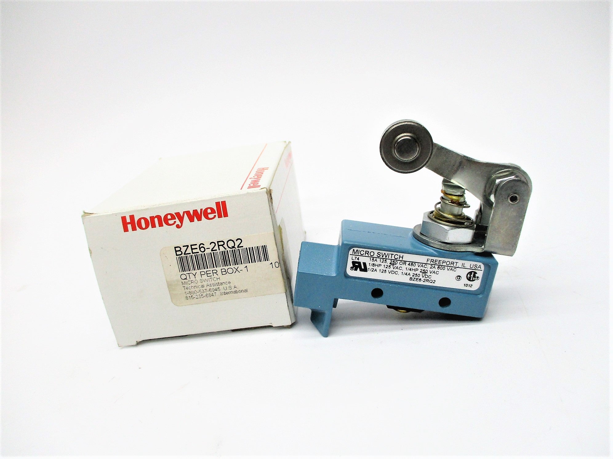 HONEYWELL BZE6-2RQ2 600VAC 15A (AS PICTURED) NSMP