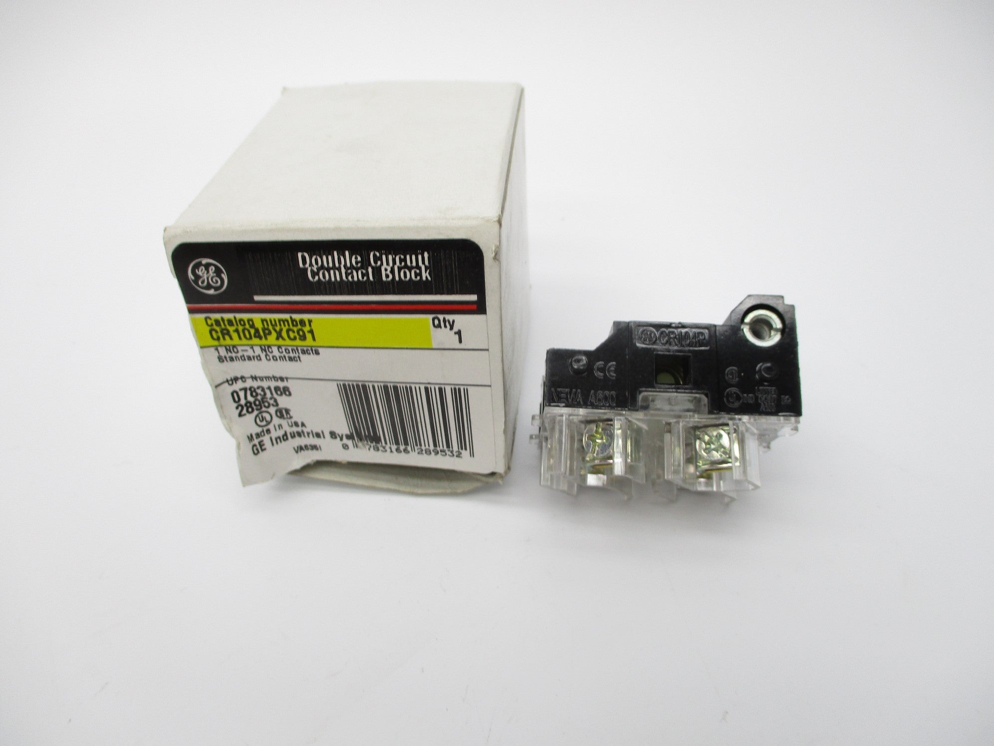 GENERAL ELECTRIC CR104PXC91 600VAC NSMP