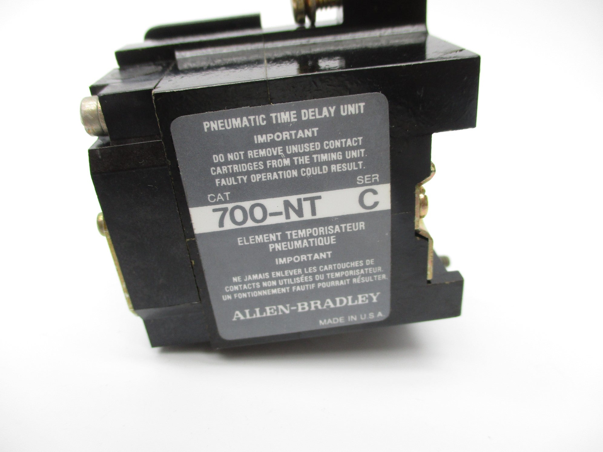 INDUSTRIAL SPARE PART 700-NT SER. C .1-60S NSNP