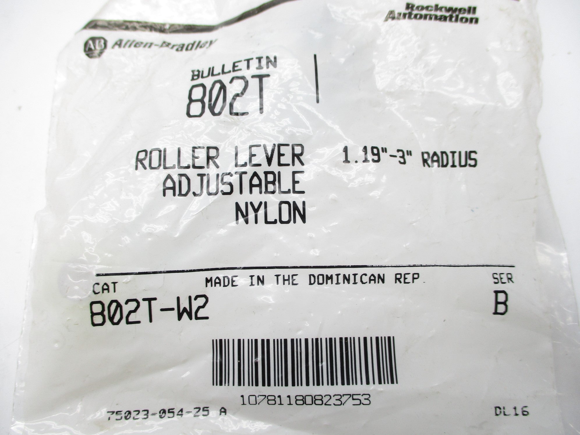 ALLEN BRADLEY 802T-W2 SER. B 1.19"-3" NSMP