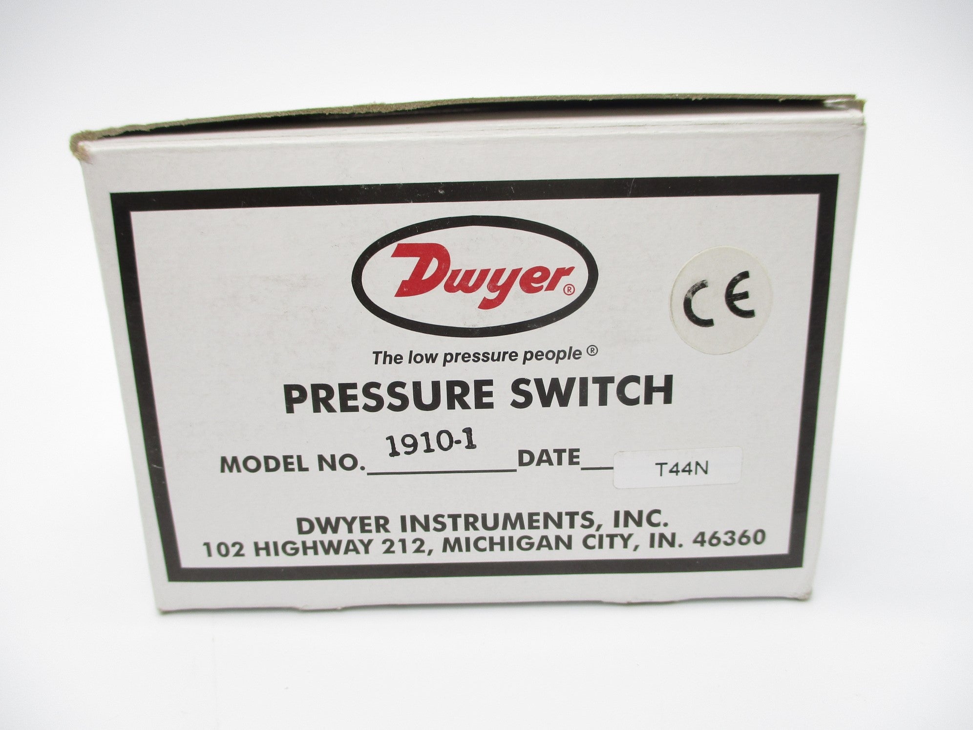 DWYER 1910-1 480VAC 15A 10PSI NSMP
