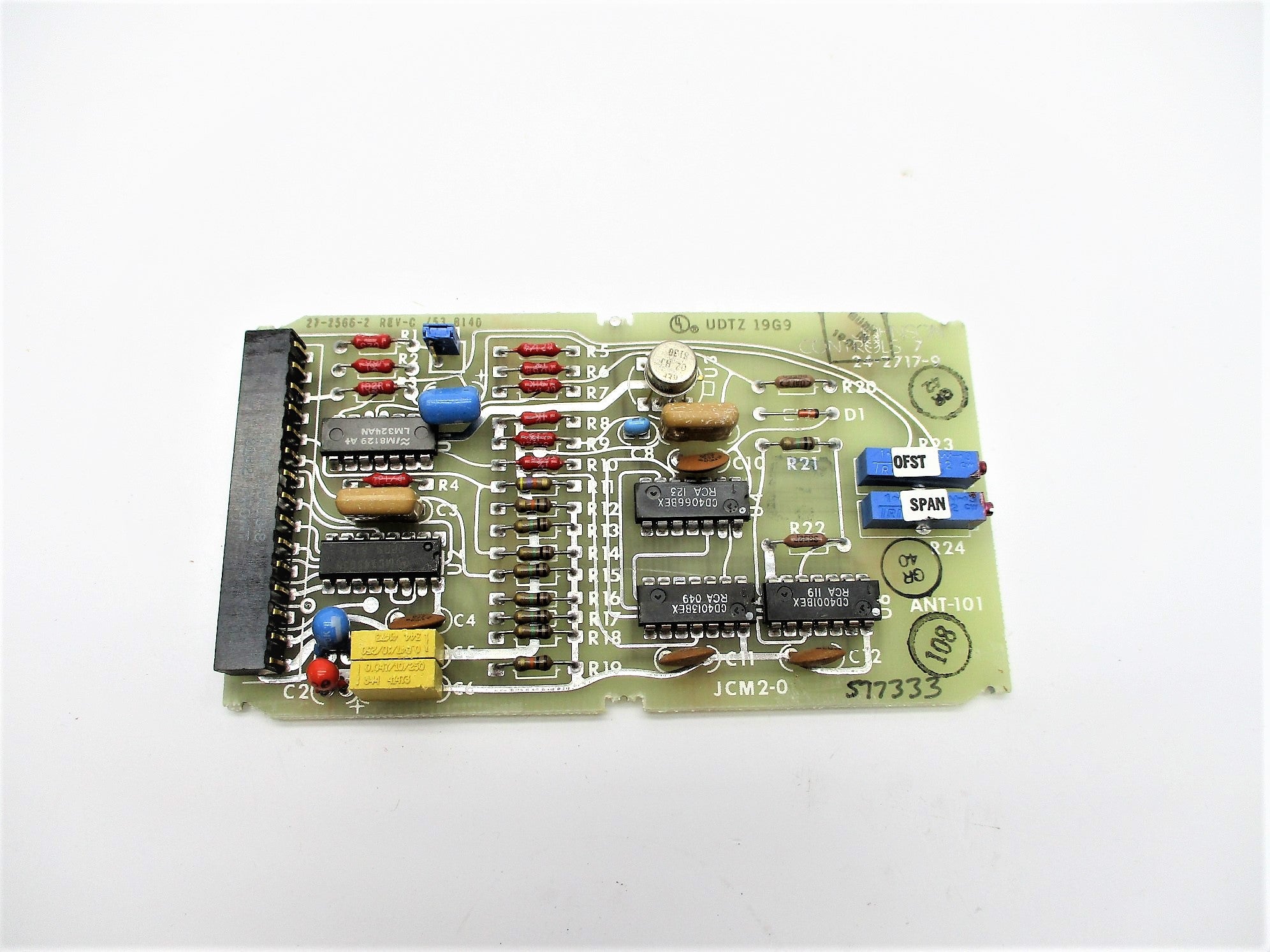 JOHNSON CONTROLS 27-2566-2 REV. C NSNP
