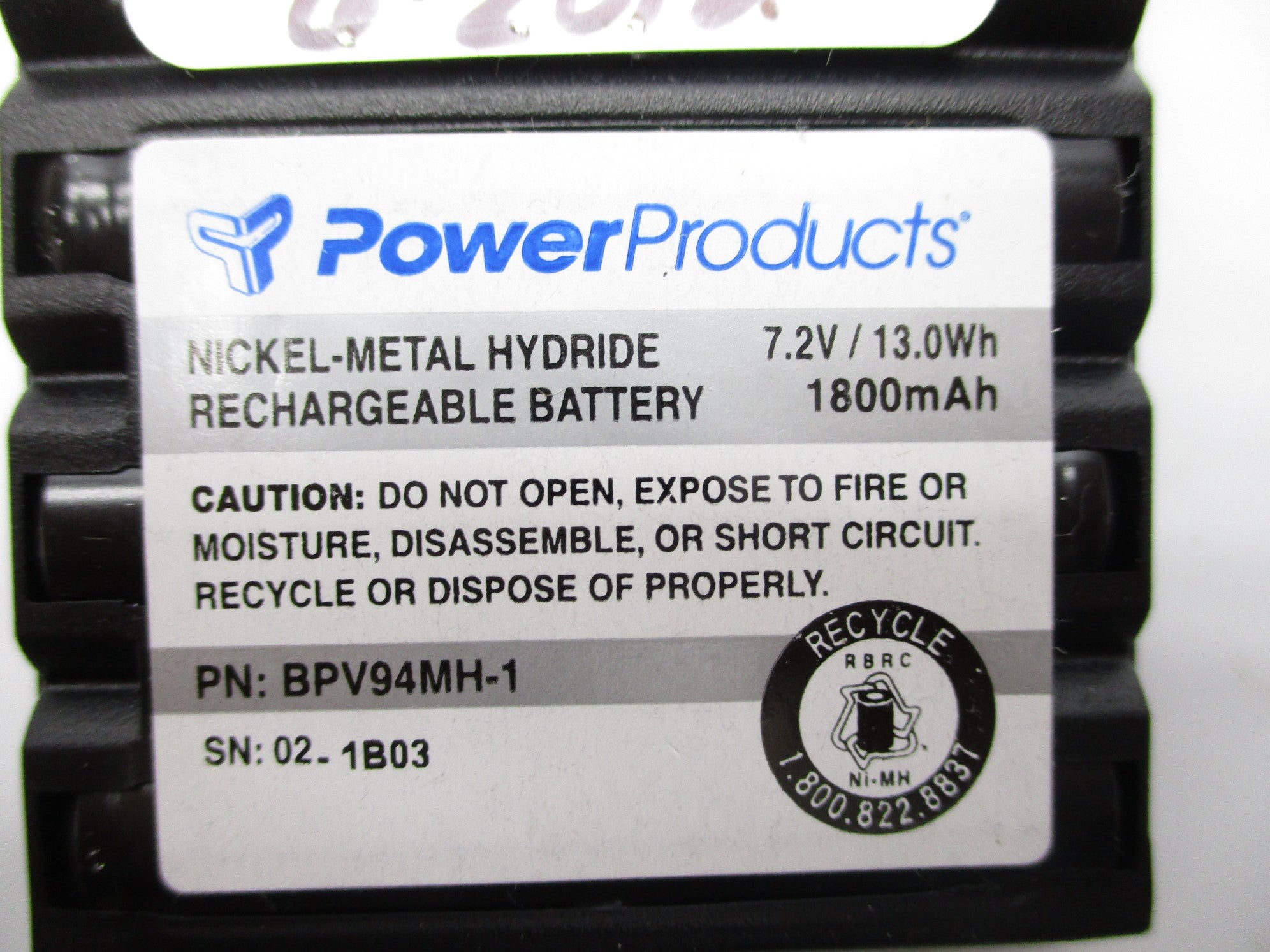 POWER PRODUCTS BPV94MH-1 NSNP
