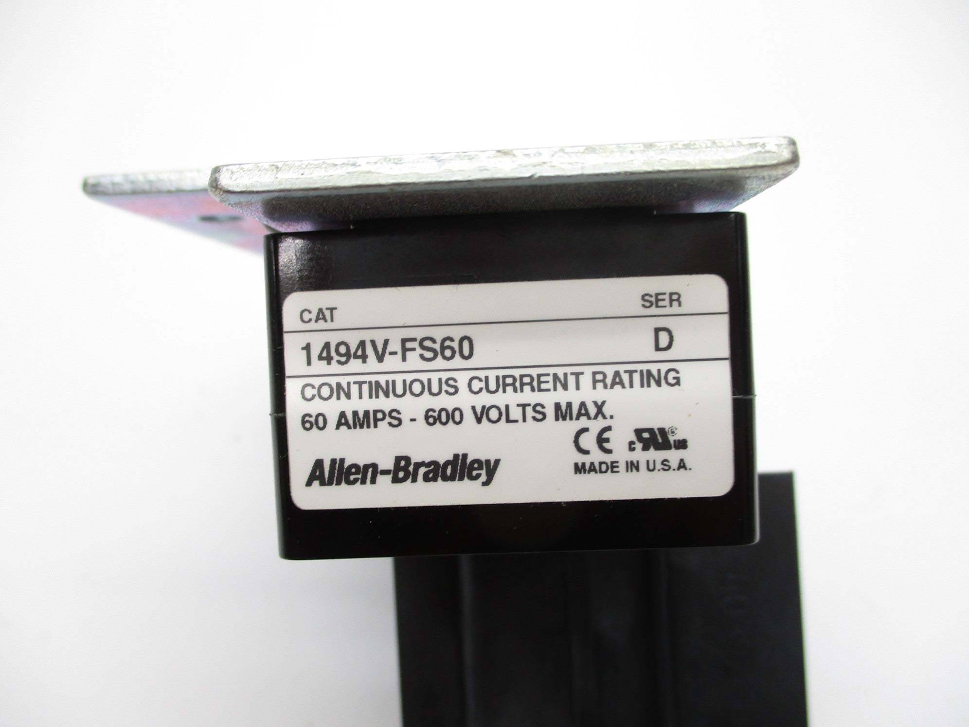 ALLEN BRADLEY 1494V-FS60 SER. D NSNP