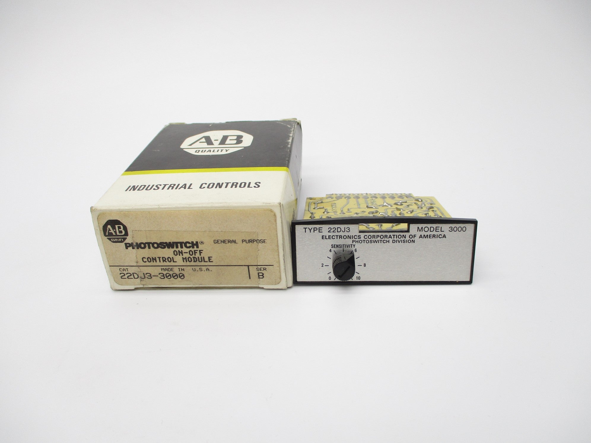 INDUSTRIAL SPARE PART 22DJ3-3000 SER. B (BK/YL) NSMP