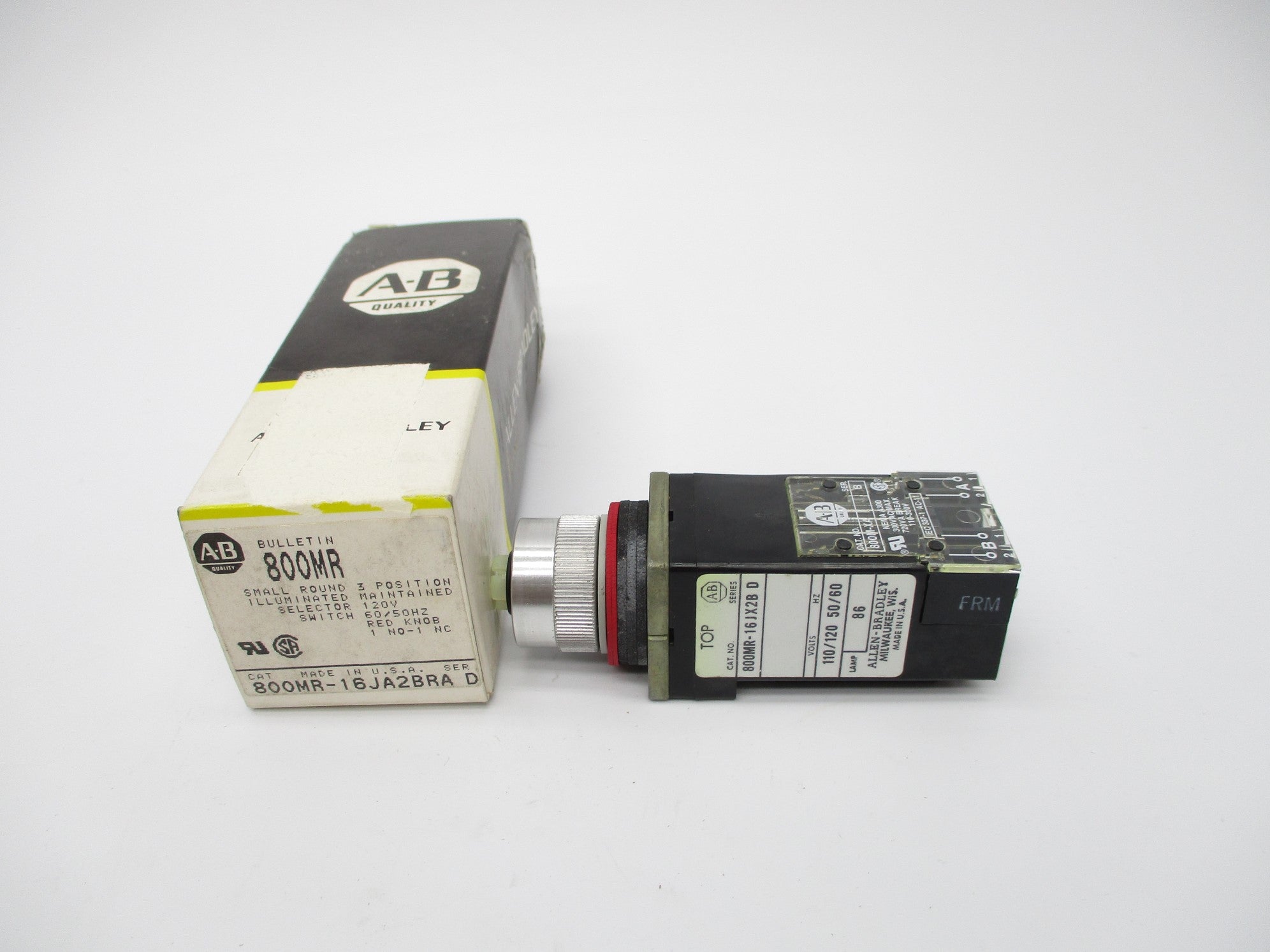 INDUSTRIAL SPARE PART 800MR-16JA2BRA SER. D (BK/YL) (AS PICTURED) NSMP
