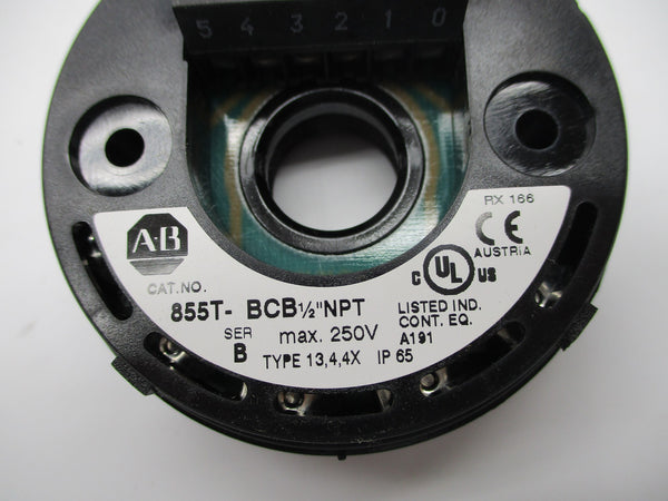ALLEN BRADLEY 855T-BCB SER. B 250V NSNP