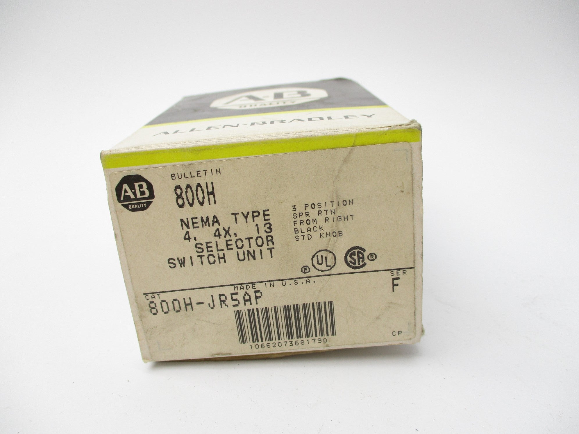 INDUSTRIAL SPARE PART 800H-JR5AP SER. F (BK/YL) NSMP