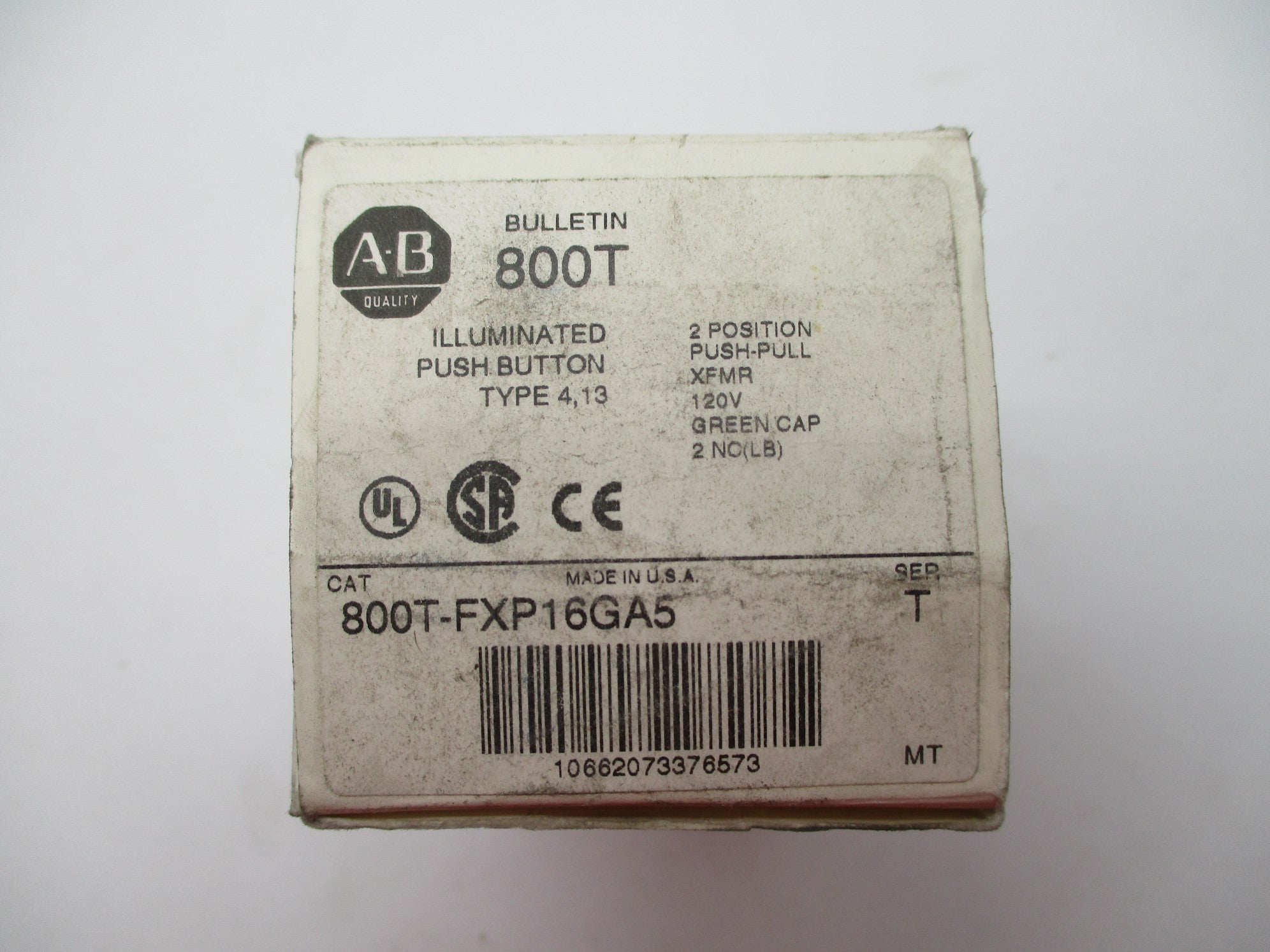 INDUSTRIAL SPARE PART 800T-FXP16GA5 SER. T (WH) NSMP