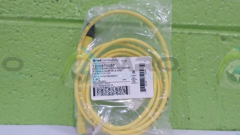 BRAD CONNECTIVITY 483031B09M020 CORDSET 1200870057 NSMP