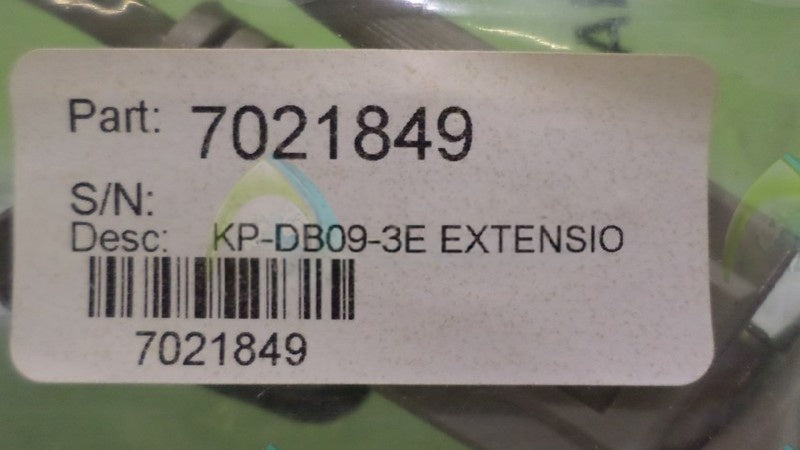 SICK KP-DB09-3E 7021849 EXTENSION CABLE NSMP