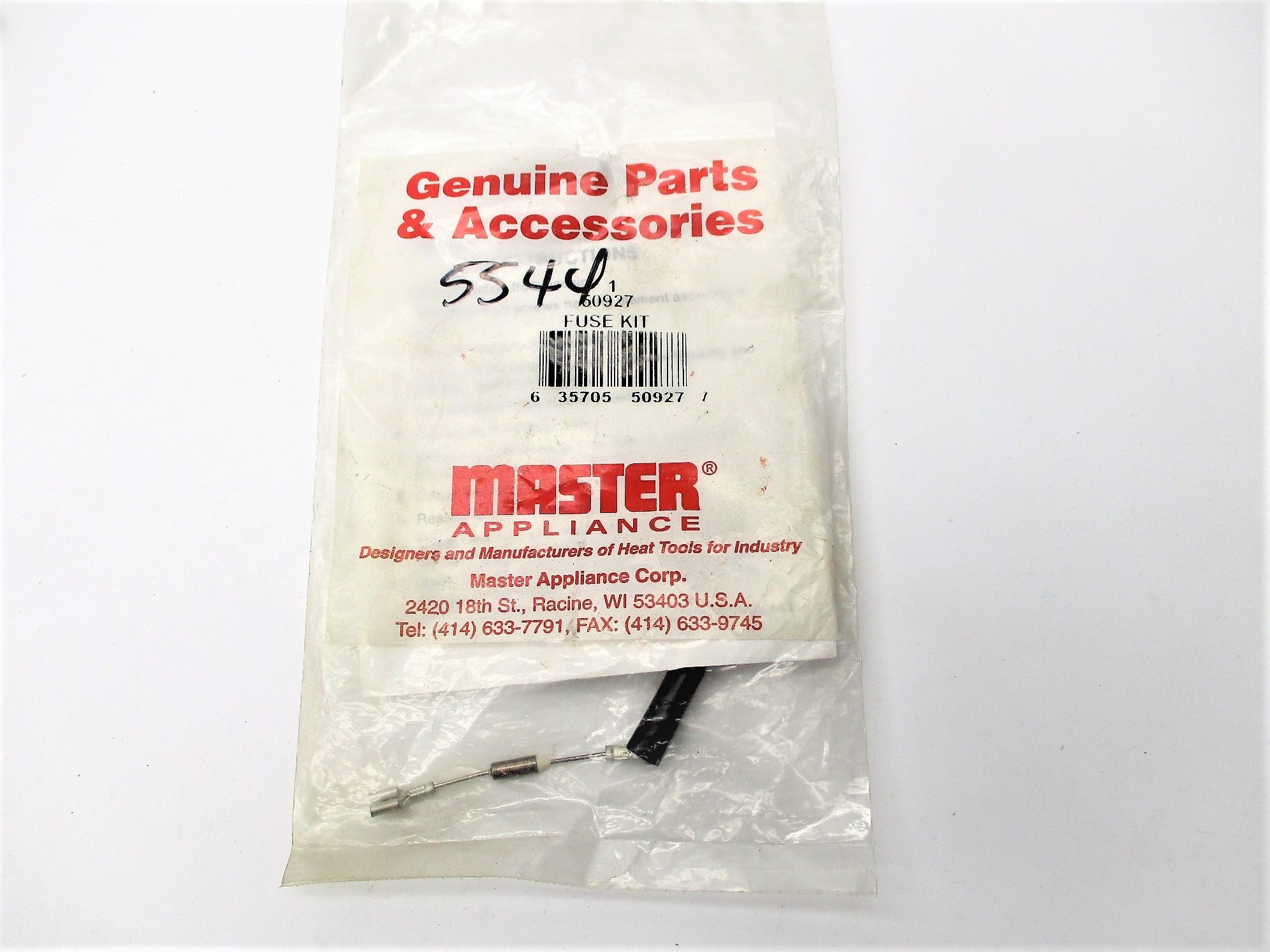 MASTER APPLIANCE 50927 NSMP