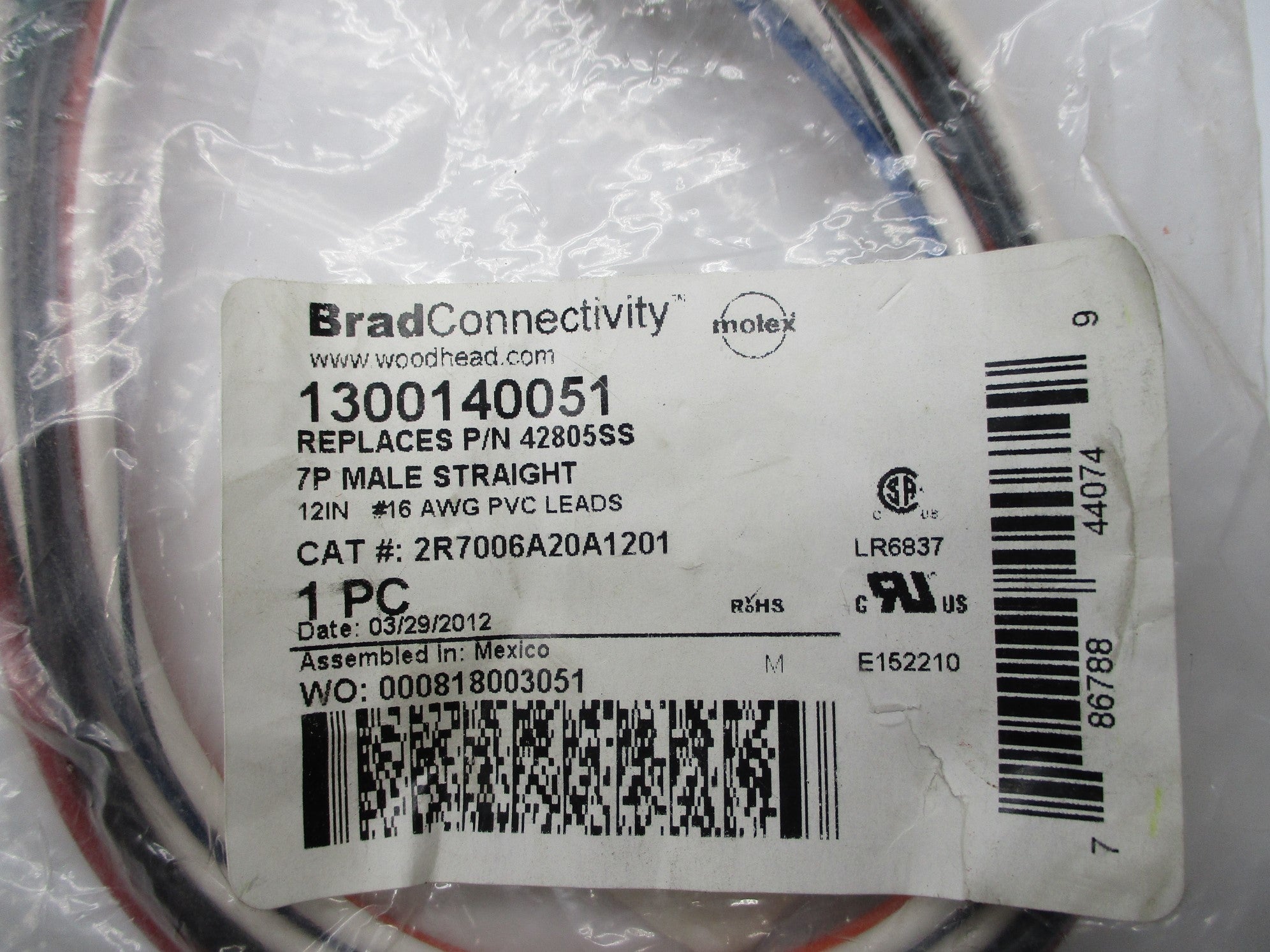 DANIEL WOODHEAD 2R7006A20A1201 1300140051 NSMP