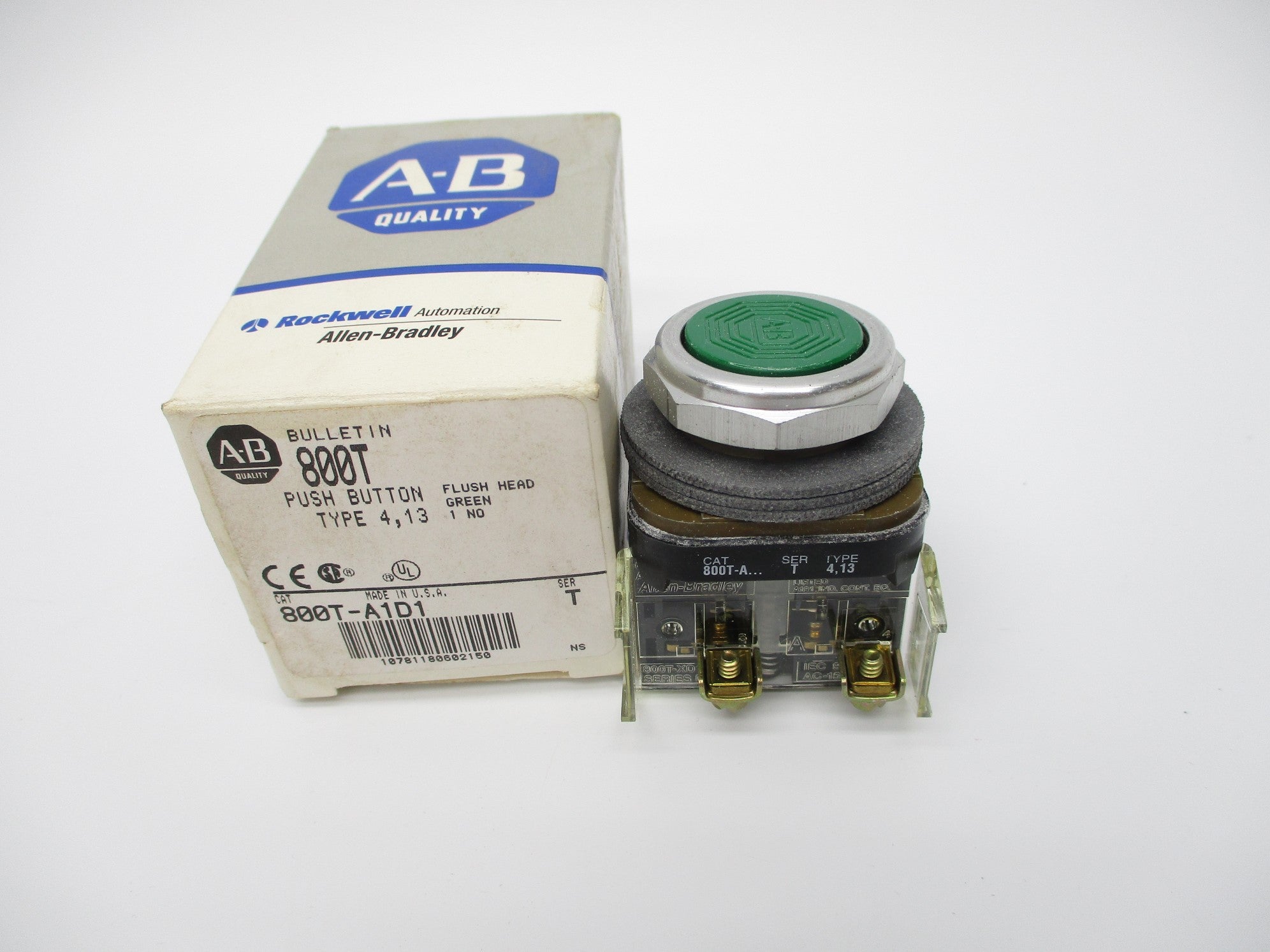 ALLEN BRADLEY 800T-A1D1 SER. T (GY/BL) NSMP