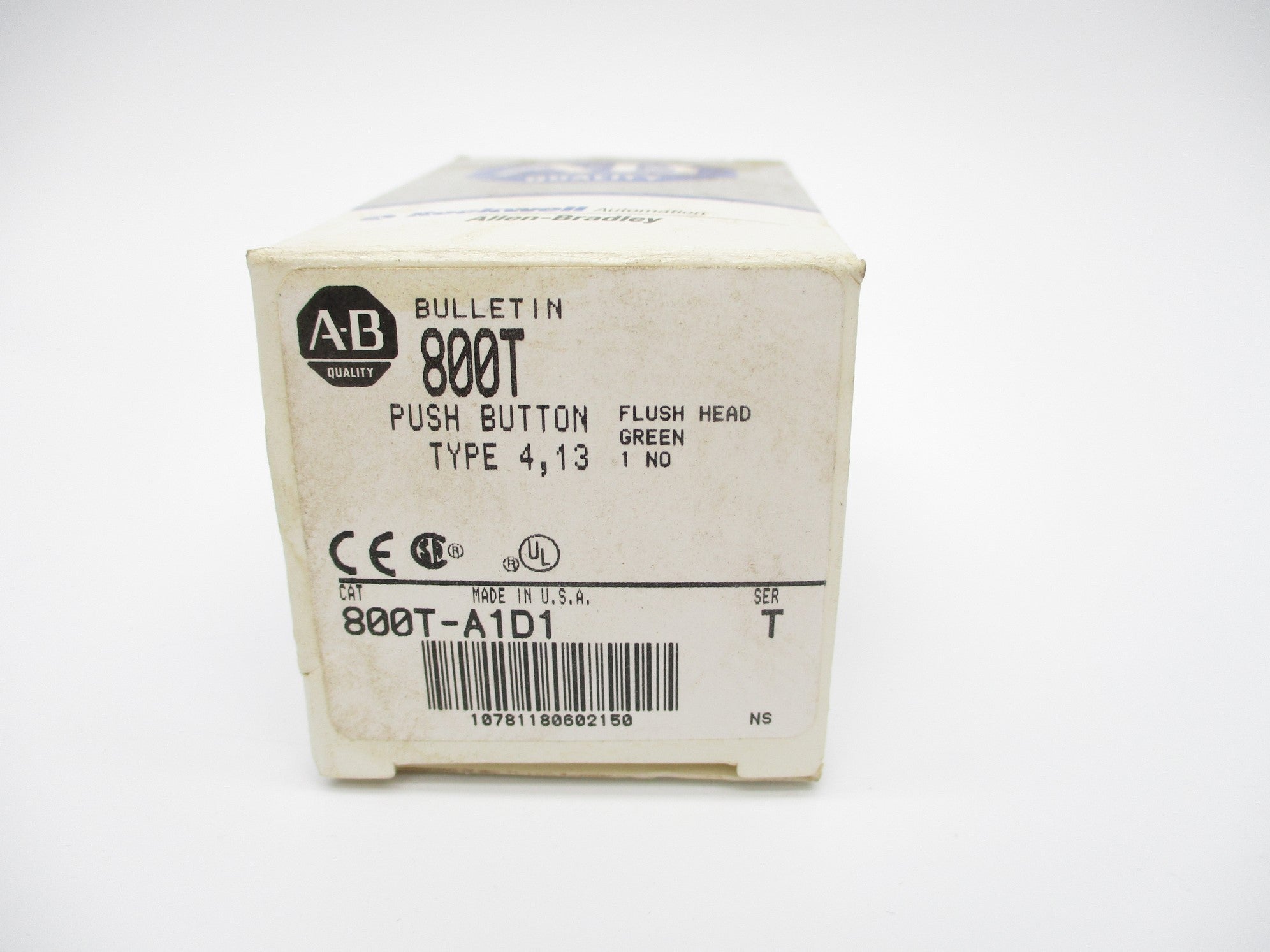 ALLEN BRADLEY 800T-A1D1 SER. T (GY/BL) NSMP