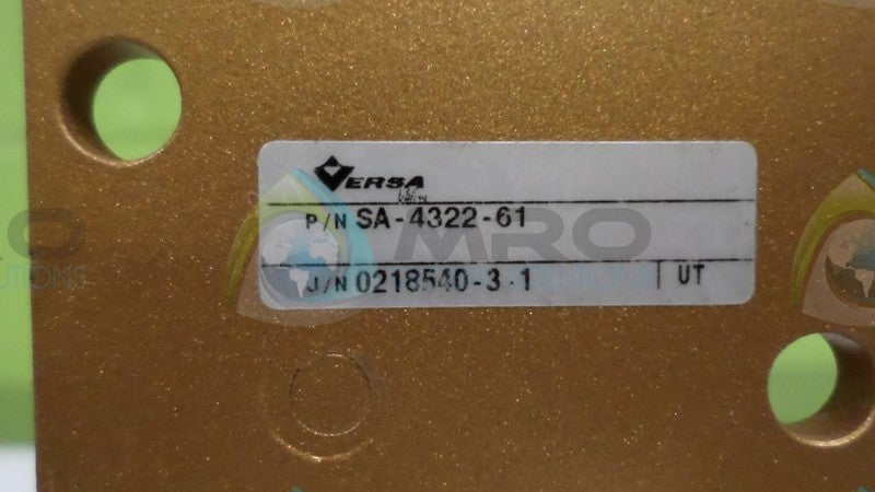 VERSA SA-4322-61 VALVE NSNP