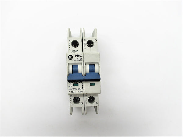 ALLEN BRADLEY 1489-A2D100 SER. A 277V 10A NSNP