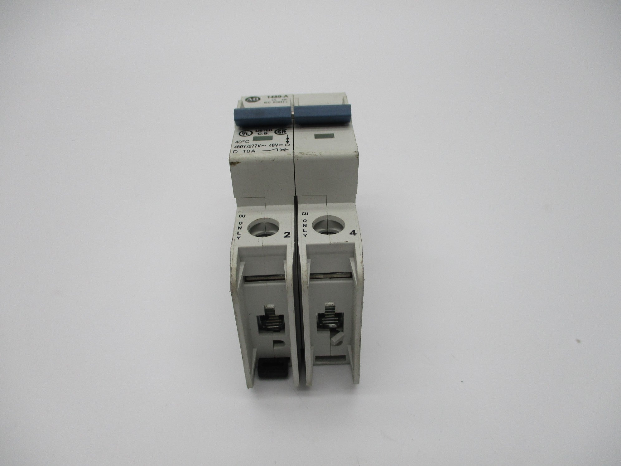 ALLEN BRADLEY 1489-A2D100 SER. A 277V 10A NSNP