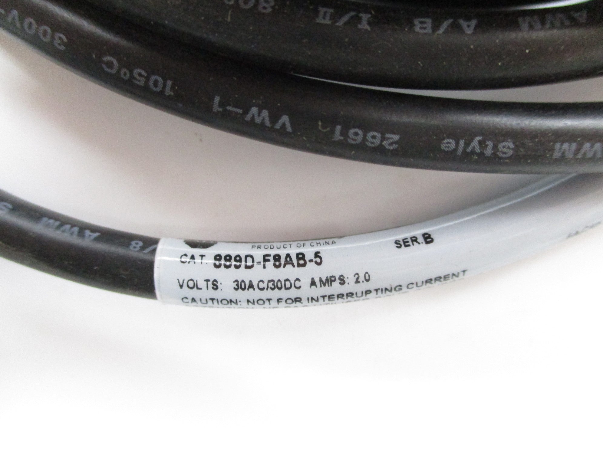 INDUSTRIAL SPARE PART 889D-F8AB-5 SER. B 30VAC/DC 2.0A NSNP