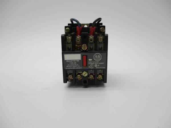 ALLEN BRADLEY 700-NM200A1 SER. E 110/120V (BK/YL) NSMP