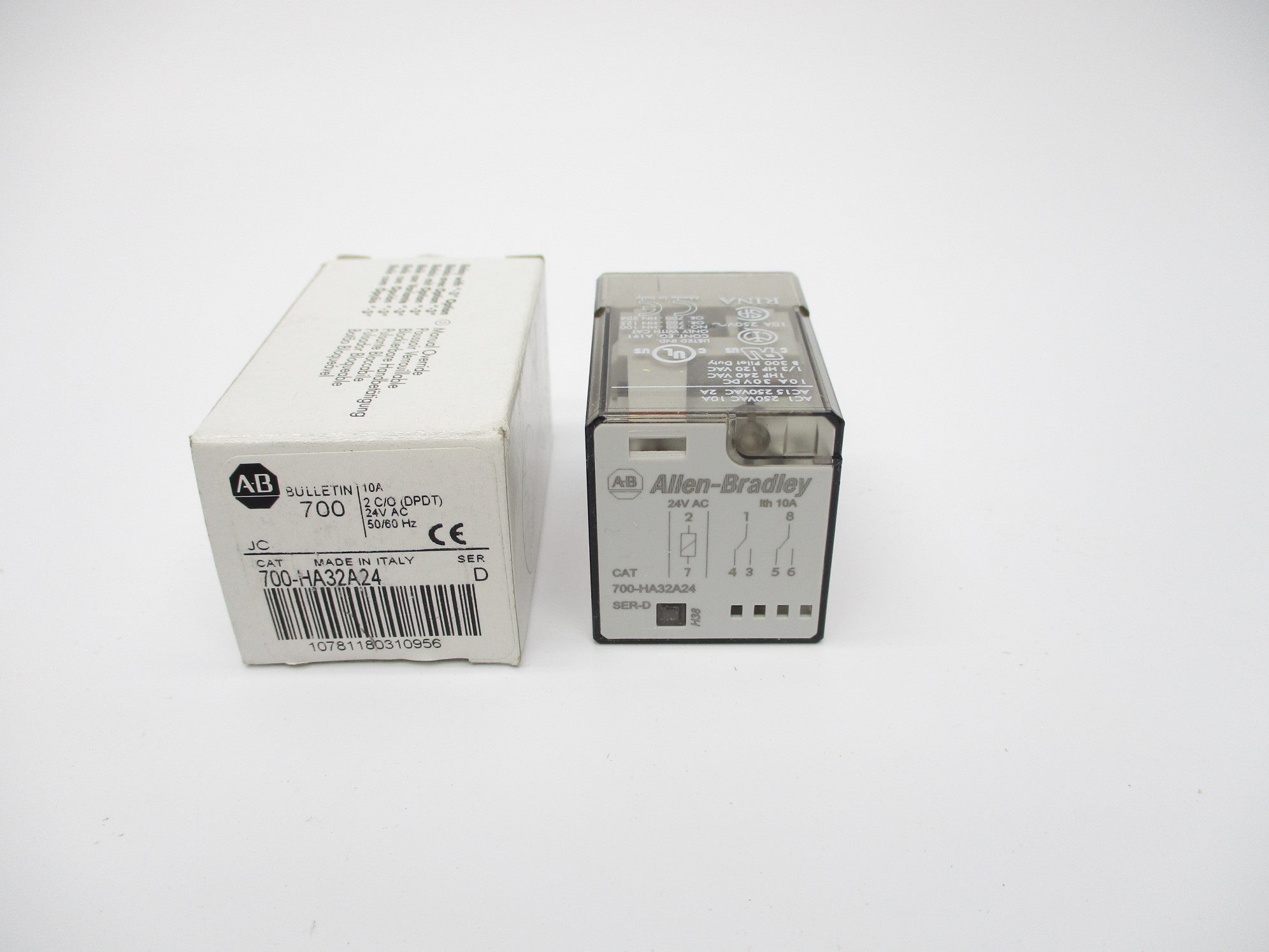 INDUSTRIAL SPARE PART 700-HA32A24 SER. D 24VAC 10A (WH) NSMP