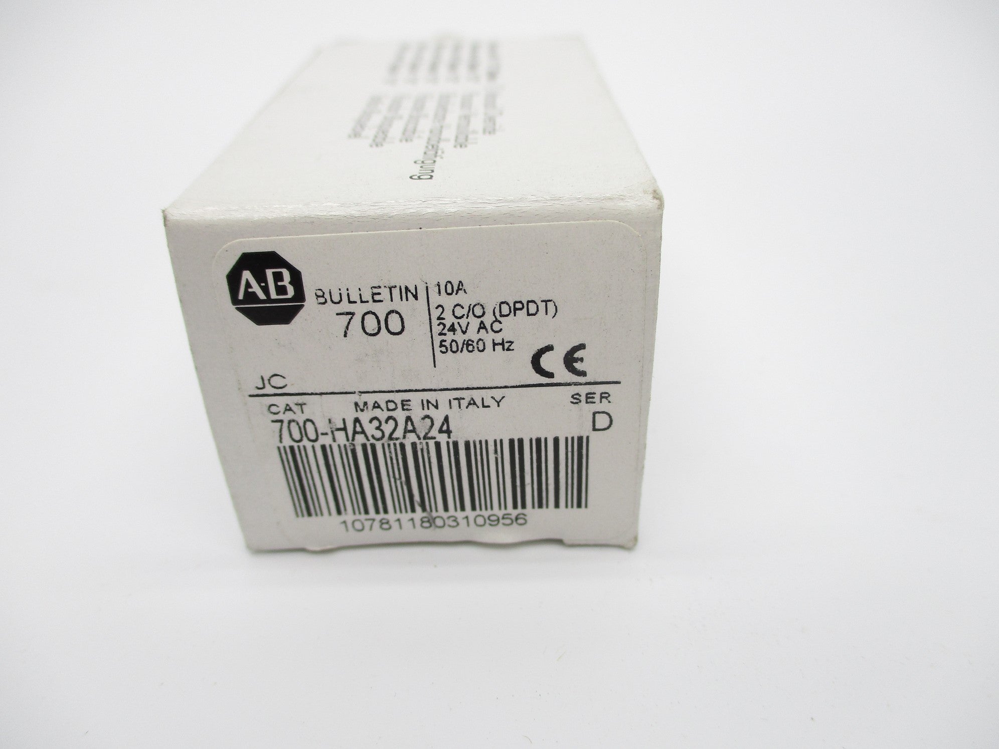 INDUSTRIAL SPARE PART 700-HA32A24 SER. D 24VAC 10A (WH) NSMP