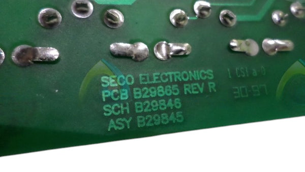 SECO ELECTRIC B29845 CIRCUIT BOARD NSNP