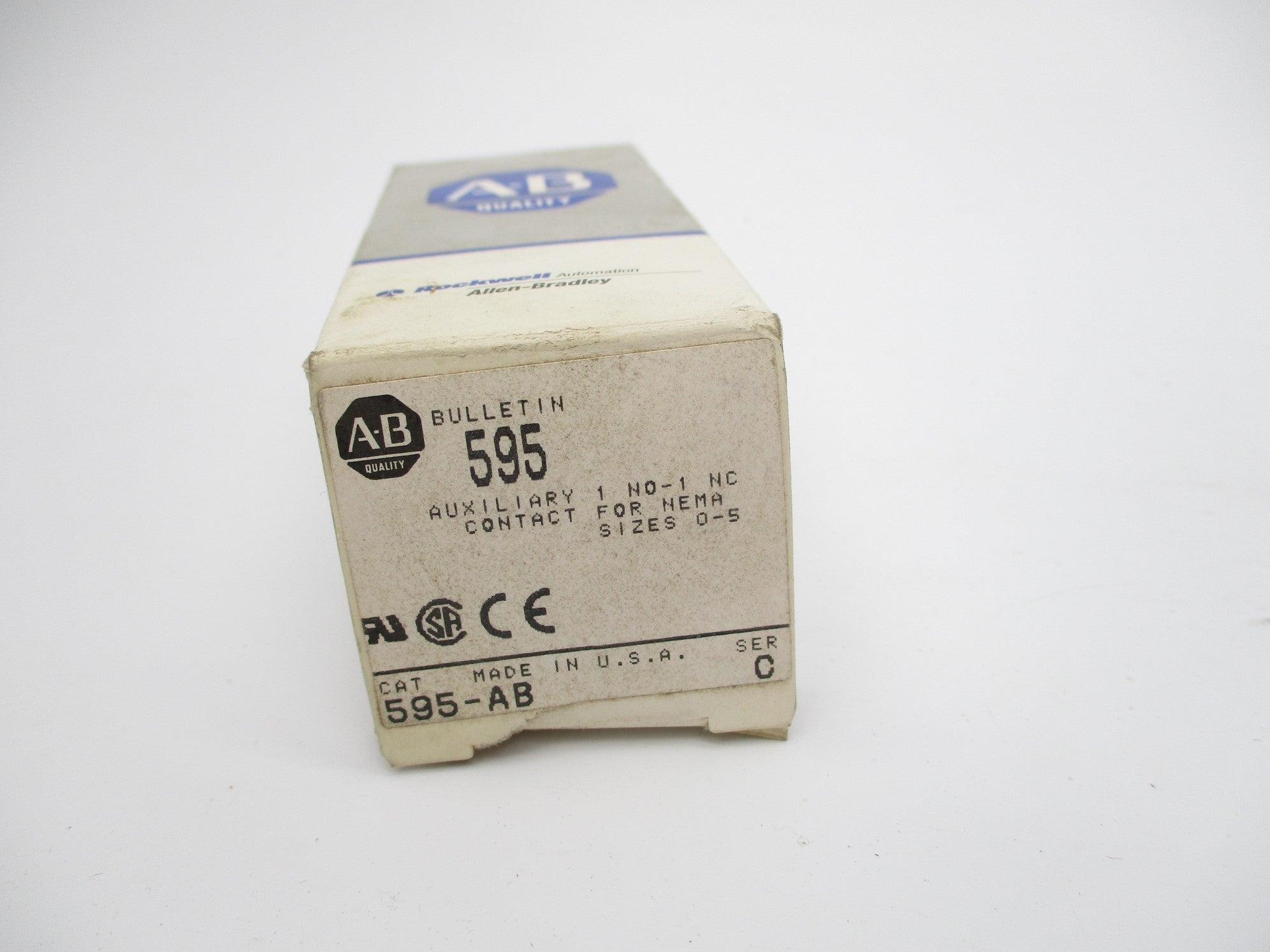 INDUSTRIAL SPARE PART 595-AB SER. C 600VAC (GY/BL) NSMP
