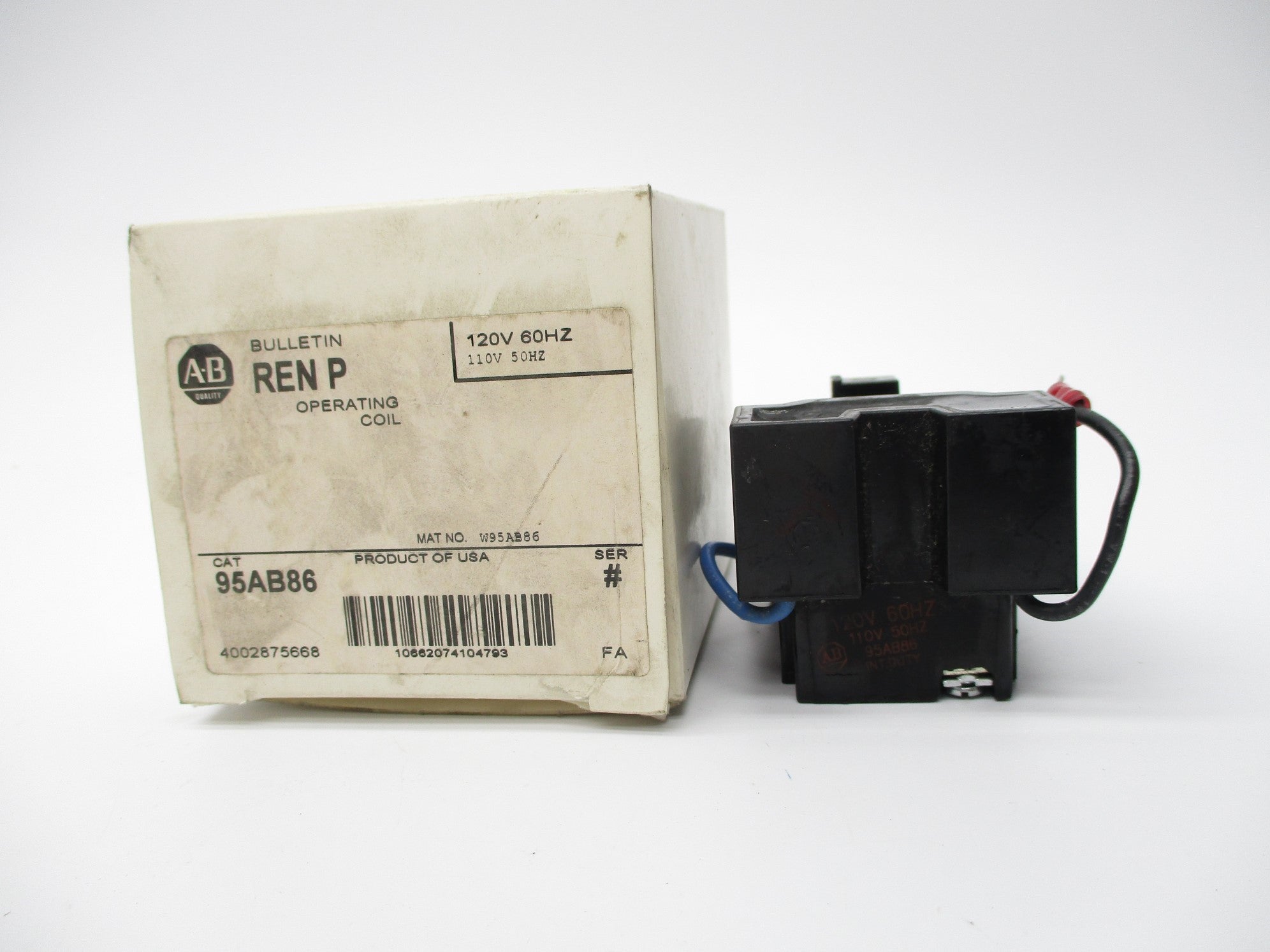 INDUSTRIAL SPARE PART 95AB86 110/120V (WH) NSMP