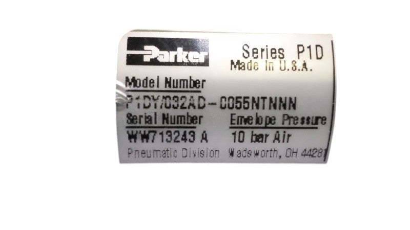 PARKER SERIES P1D P1DY/032AD-0055NTNNN PNEUMATIC CYLINDER NSNP