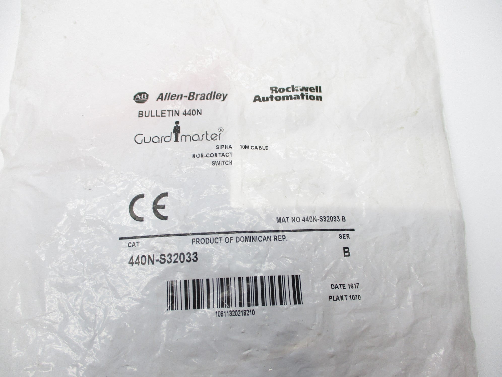 ALLEN BRADLEY 440N-S32033 SER. B NSMP