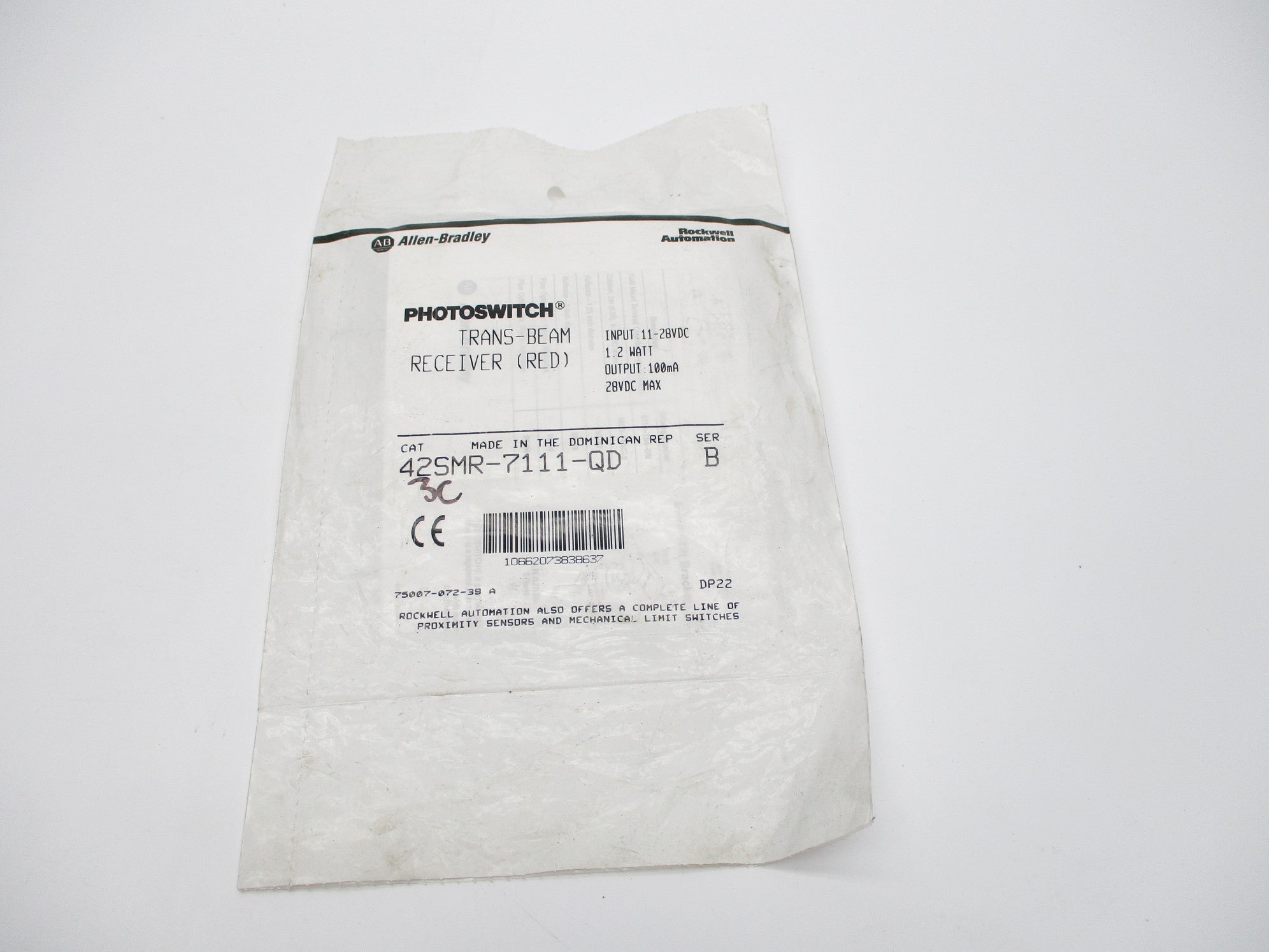 INDUSTRIAL SPARE PART 42SMR-7111-QD SER. B NSMP