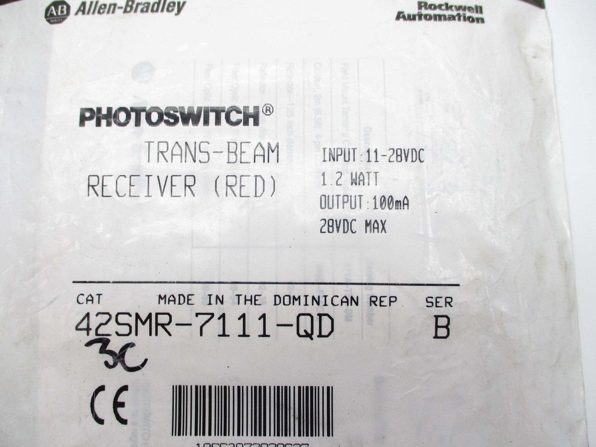 INDUSTRIAL SPARE PART 42SMR-7111-QD SER. B NSMP