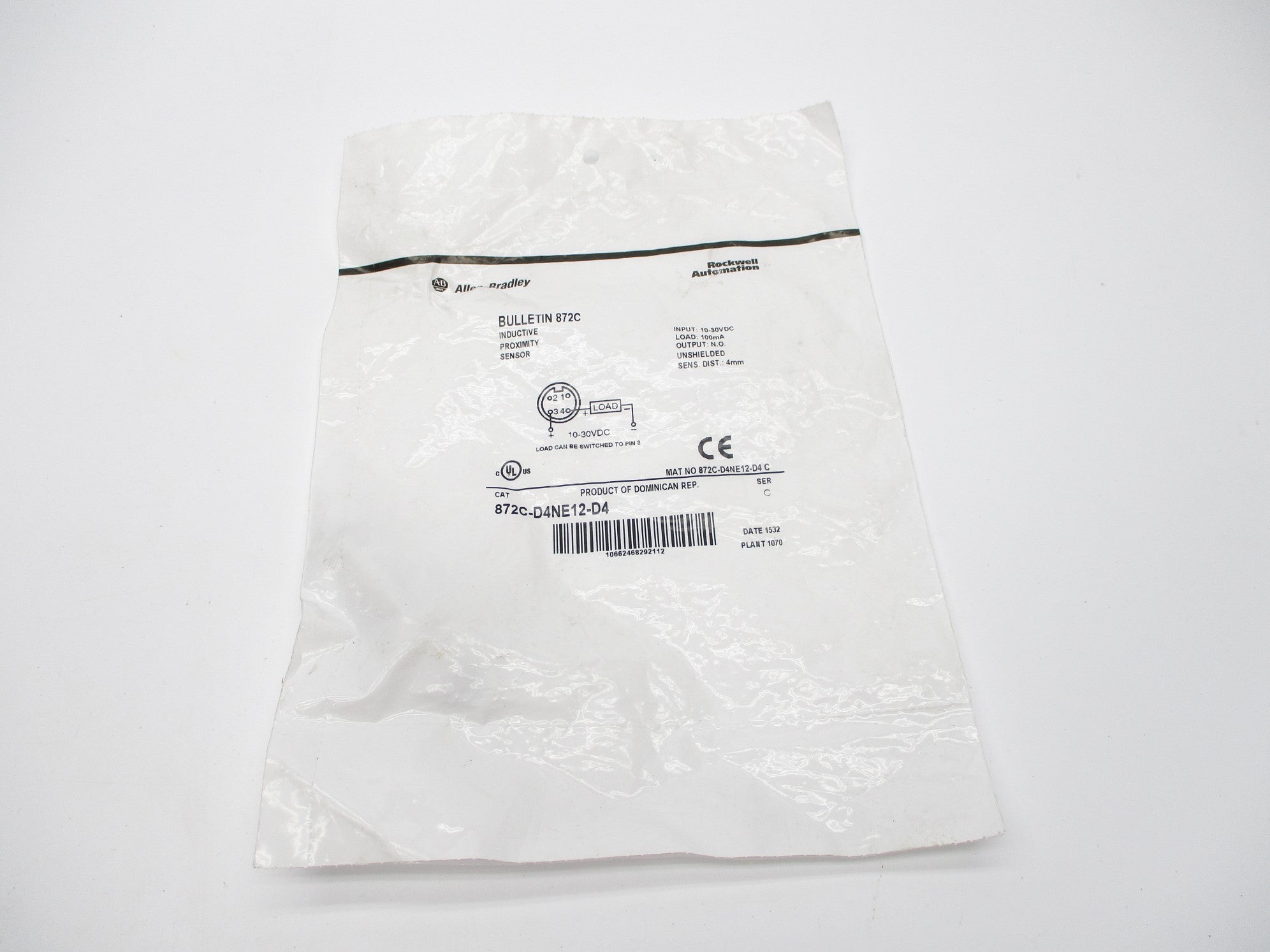 INDUSTRIAL SPARE PART 872C-D4NE12-D4 SER. C 10-30VDC NSMP