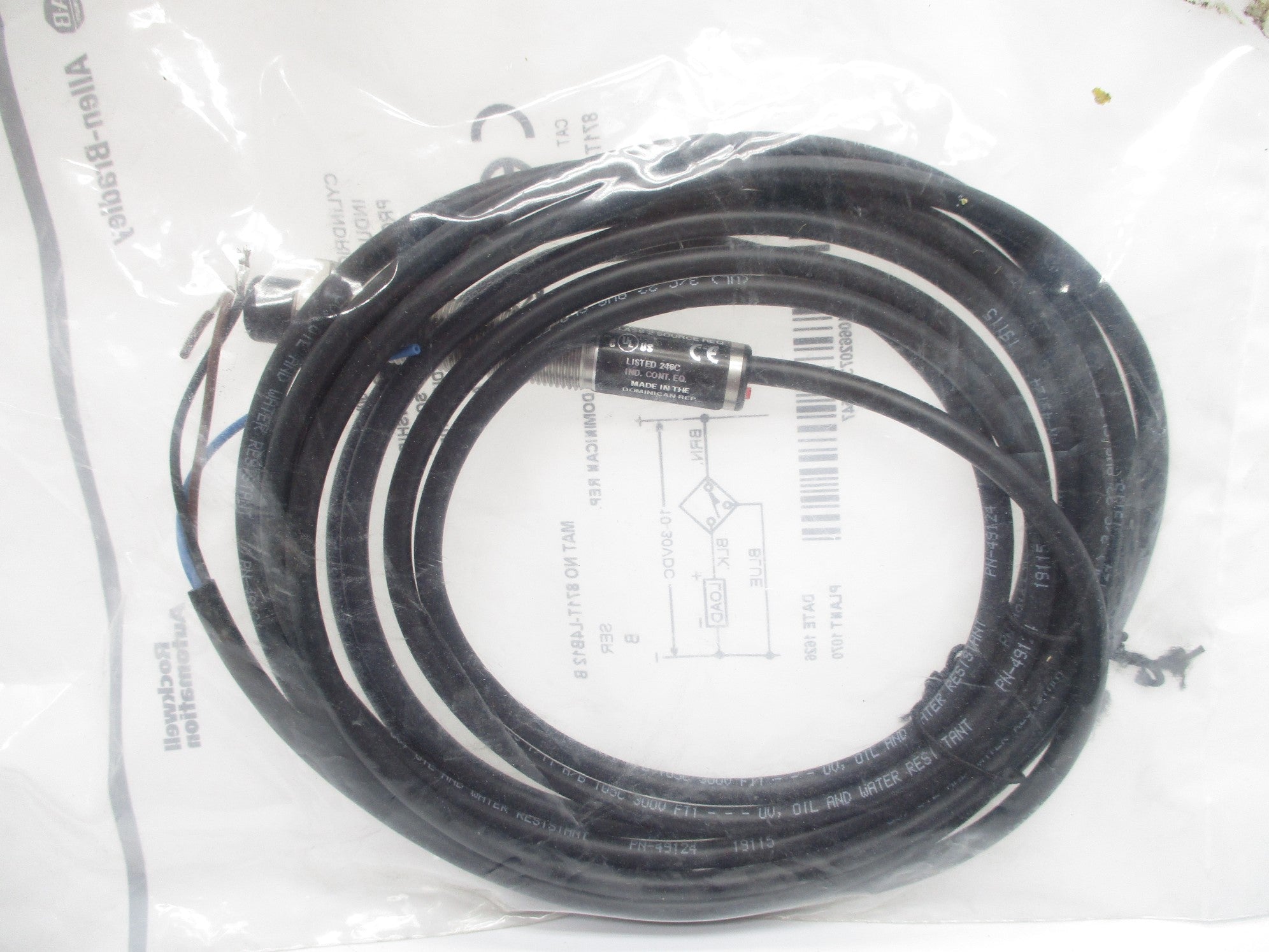 ALLEN BRADLEY 871T-L4B12 SER. B 10-30VDC NSMP
