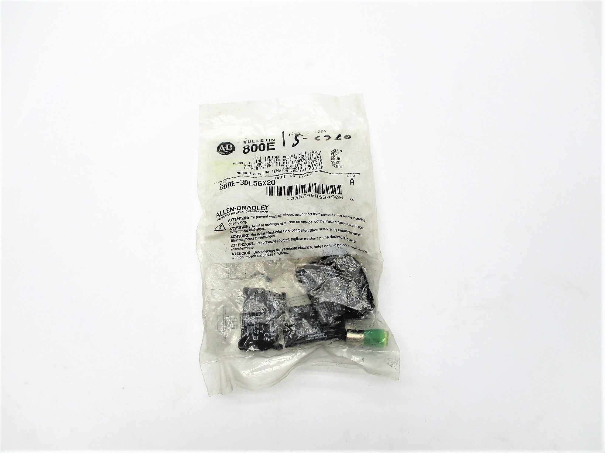 INDUSTRIAL SPARE PART 800E-3DL5GX20 SER. A NSMP