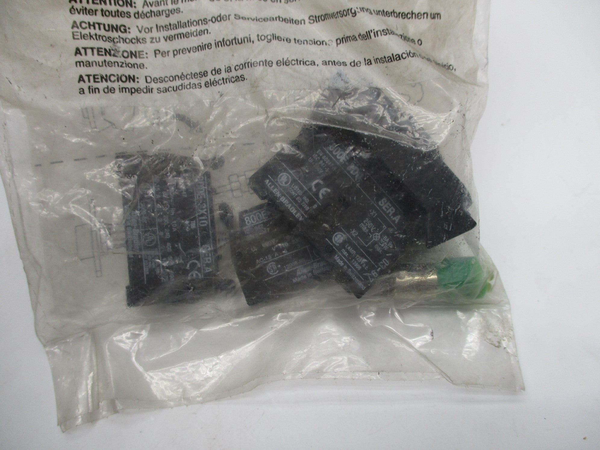 INDUSTRIAL SPARE PART 800E-3DL5GX20 SER. A NSMP