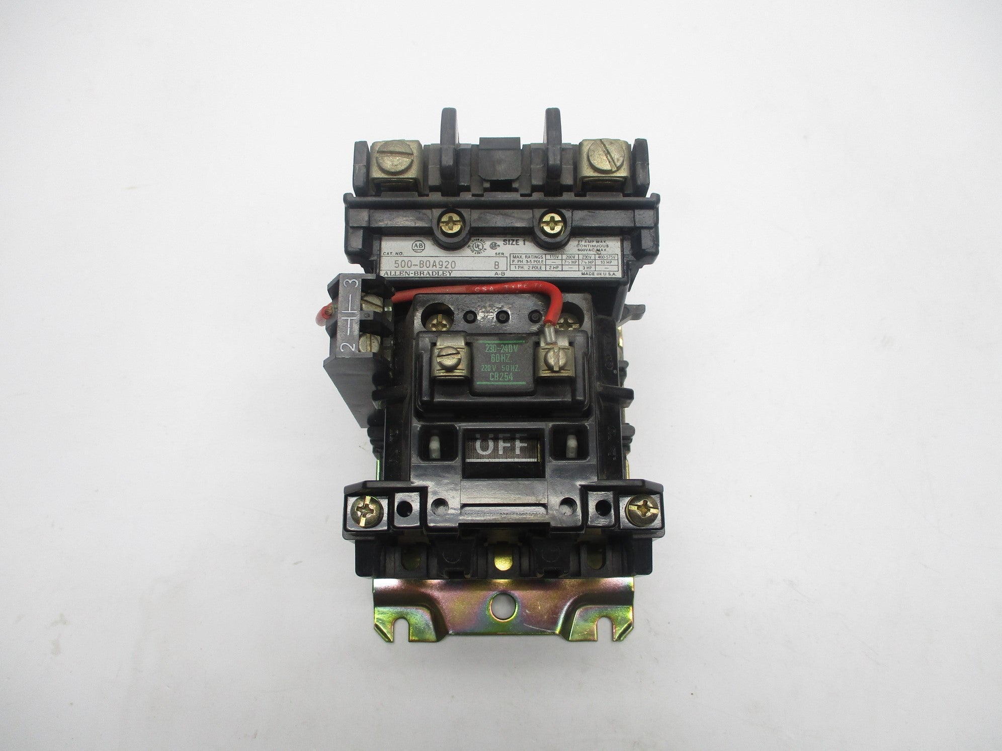 INDUSTRIAL SPARE PART 500-BOA920 SER. B 220/240V NSNP