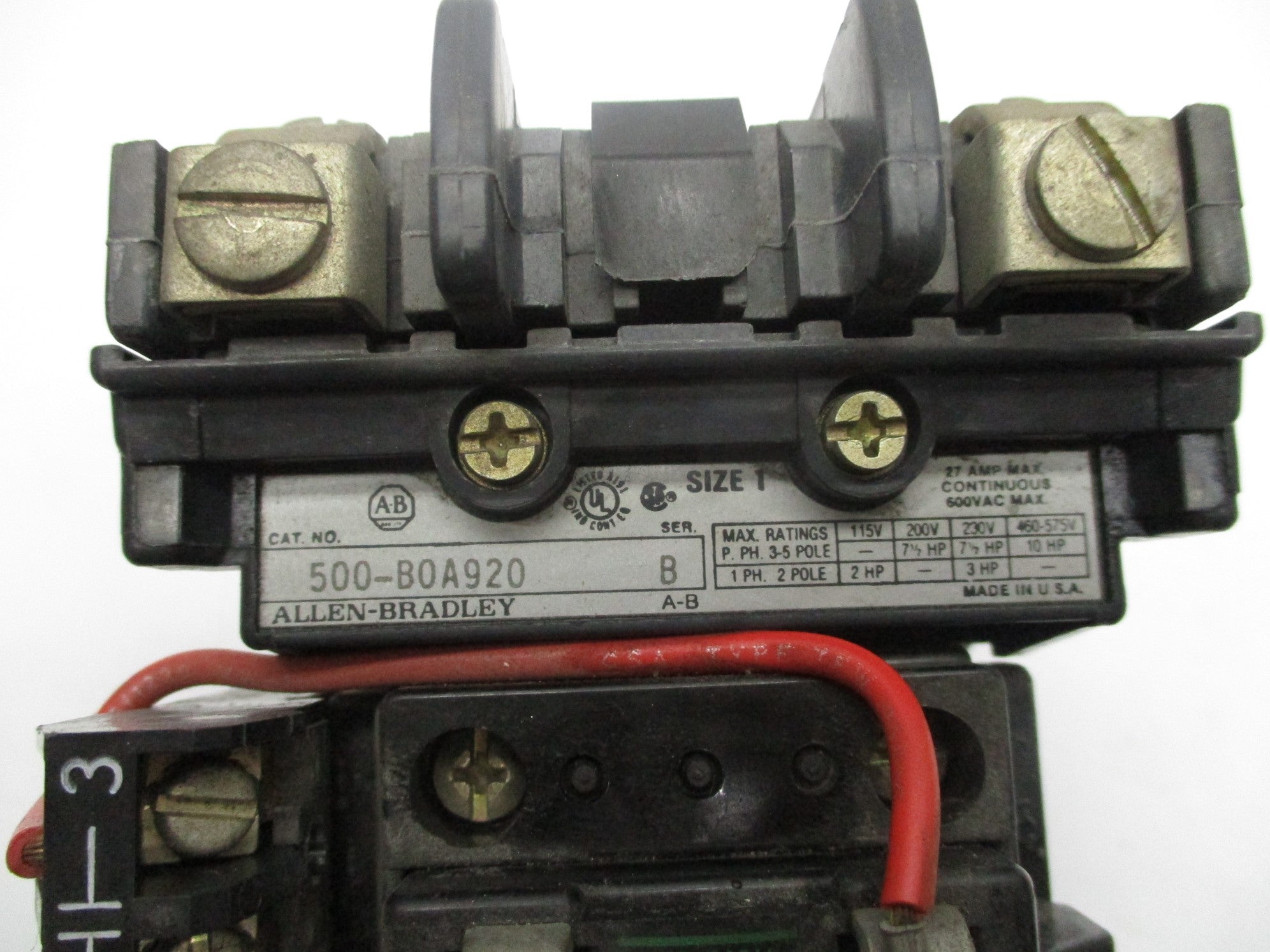 INDUSTRIAL SPARE PART 500-BOA920 SER. B 220/240V NSNP